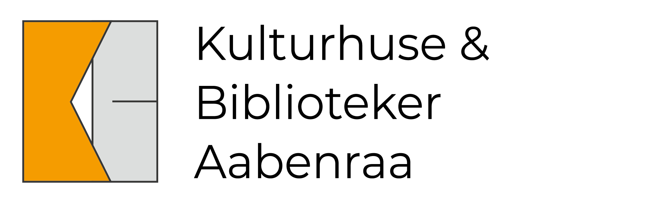 Logo for organisation Aabenraa Bibliotekerne